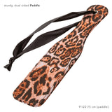 Unleashed Adventure Set 7-Piece Animal Print Faux Leather BDSM Kit with Travel Case > Bondage Gear > Bondage Kits - Tophatter Daily Deals