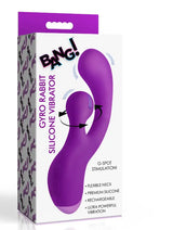 Gyro Rabbit Silicone Vibrator – Adjustable Speeds and Vibration Patterns Vibrator > Vibrators > Ladies > Rabbit - Tophatter Daily Deals