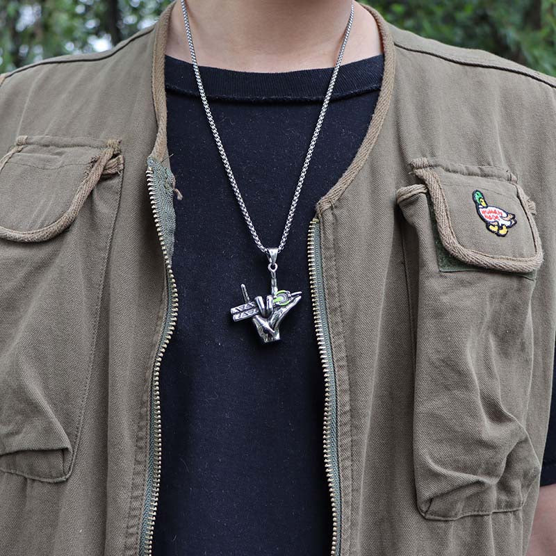 Octane Heirloom In Hand Limited Edition Necklace USA Stock - Tophatter Daily Deals