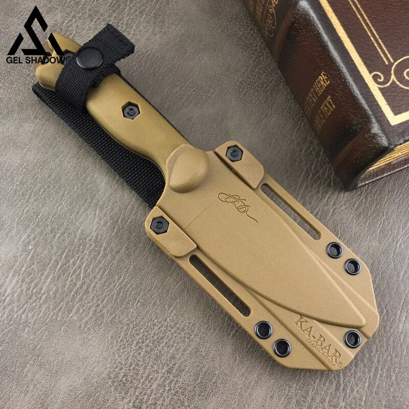 KA-BAR BK18 Short Harpoon Fixed Blade Tactical Outdoor Knife KNIVES - Tophatter Daily Deals