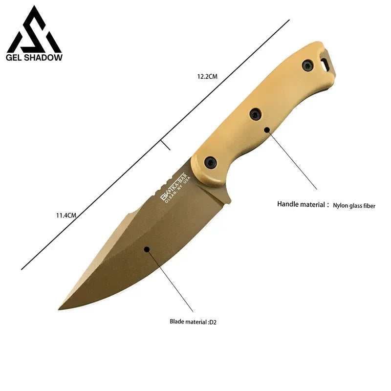 KA-BAR BK18 Short Harpoon Fixed Blade Tactical Outdoor Knife KNIVES - Tophatter Daily Deals
