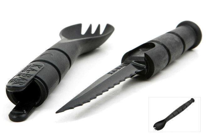 KA-BAR TACTICAL SPORK KNIFE - Tophatter's Army Deals KNIVES - Tophatter Daily Deals