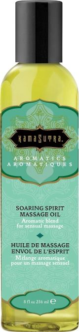 Kama Sutra Aromatics Massage Oil, 8oz Soaring Spirit Massage Oil - Tophatter Daily Deals