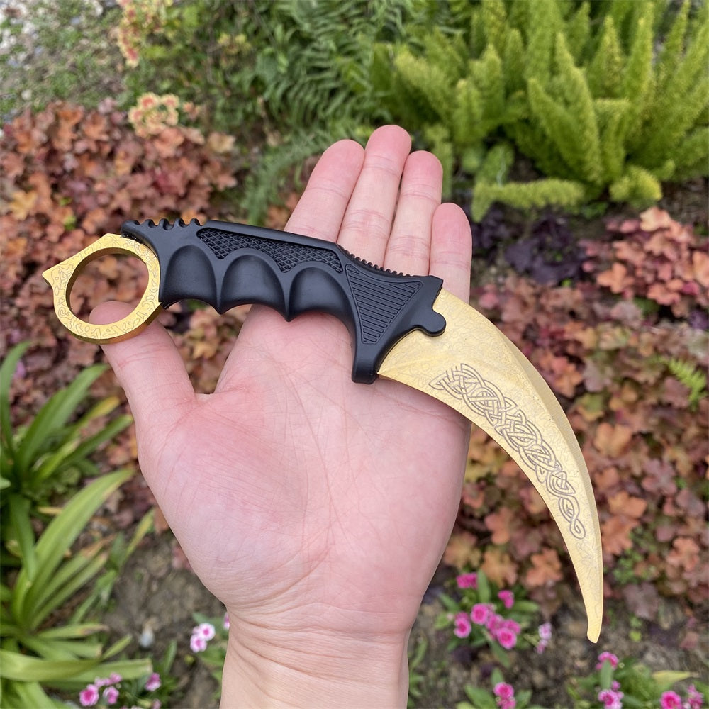 Global Offensive Game Balisong Karambit Blunt Blade Trainer Replica - Tophatter Daily Deals