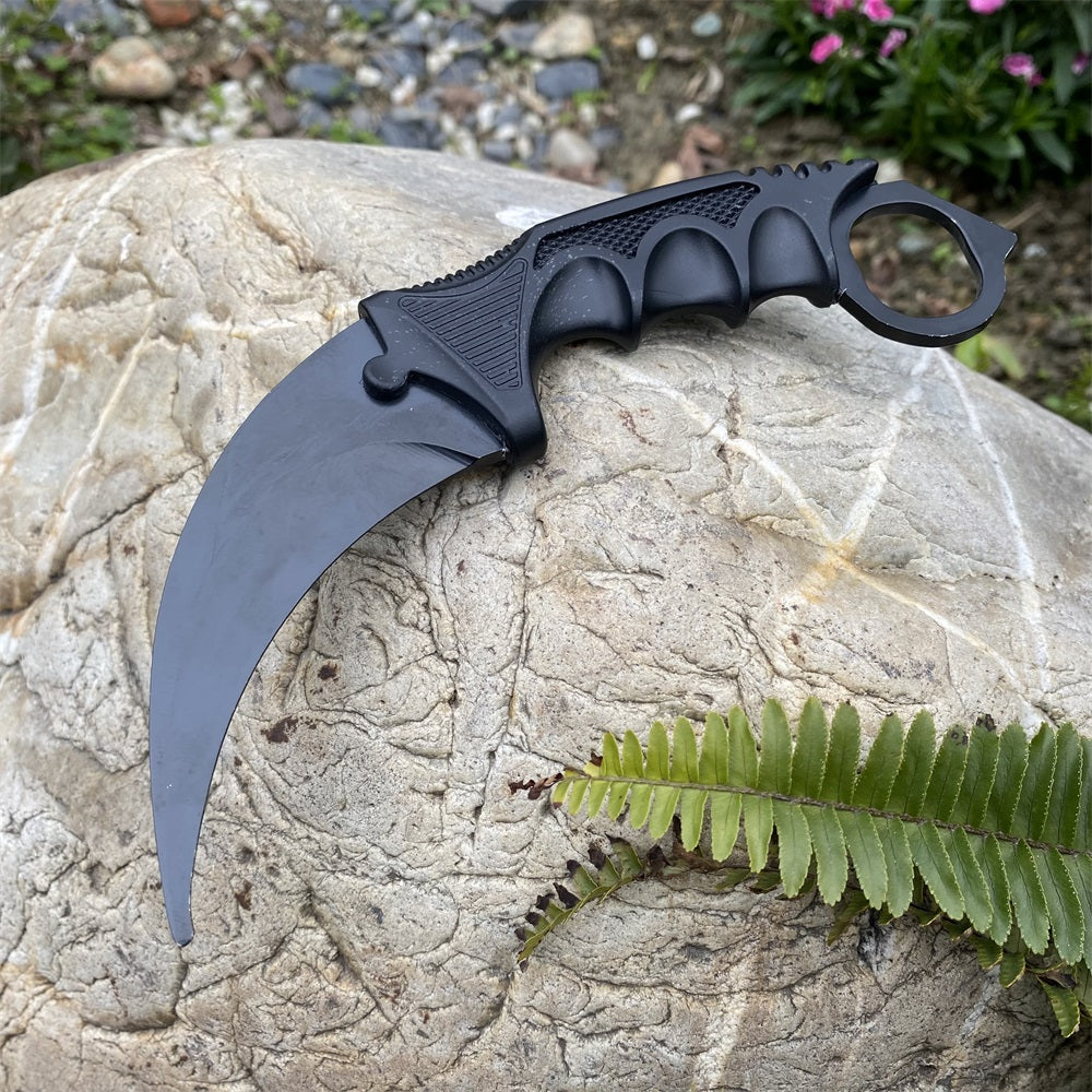 Global Offensive Game Balisong Karambit Blunt Blade Trainer Replica Night Karambit - Tophatter Daily Deals