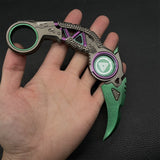 Raptor's Claw Karambit Metal Replica-Economic Version Green Only - Tophatter Daily Deals