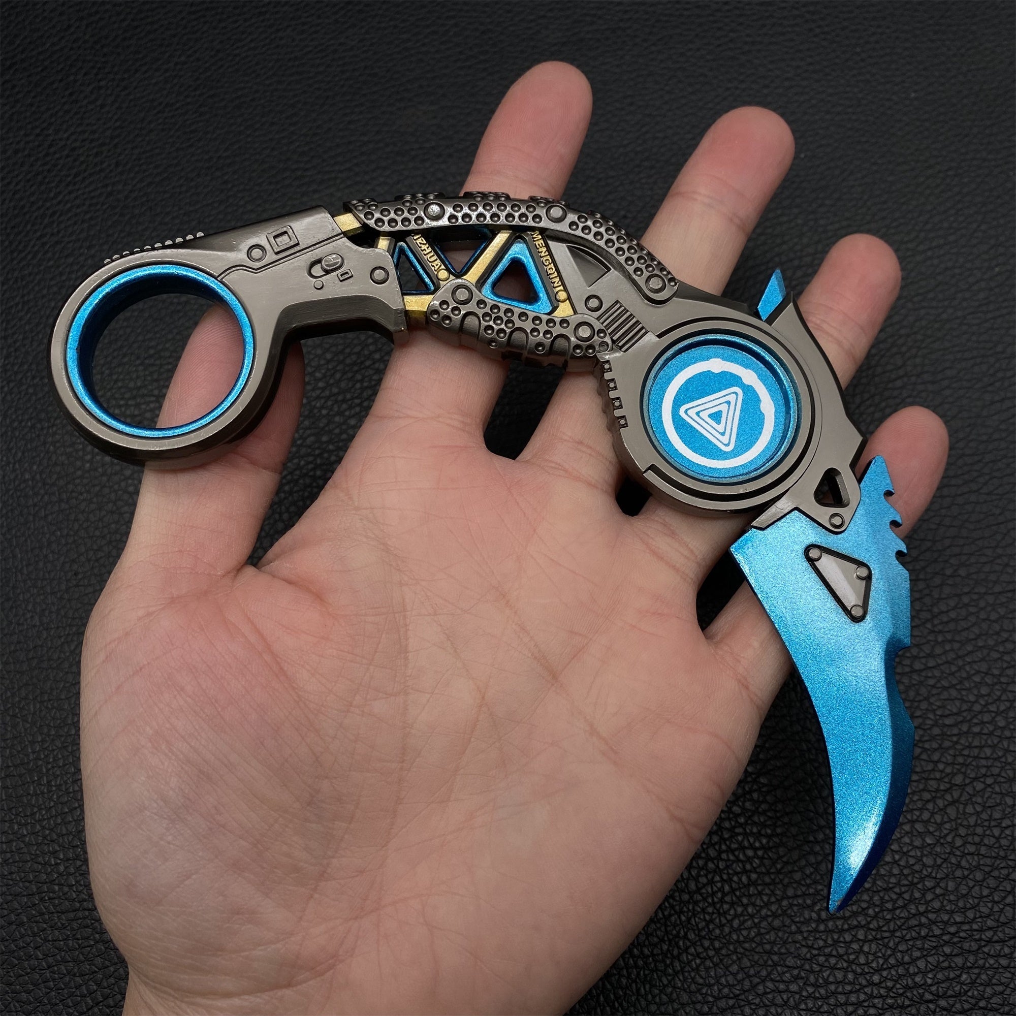 Raptor's Claw Karambit Metal Replica-Economic Version Blue Only - Tophatter Daily Deals
