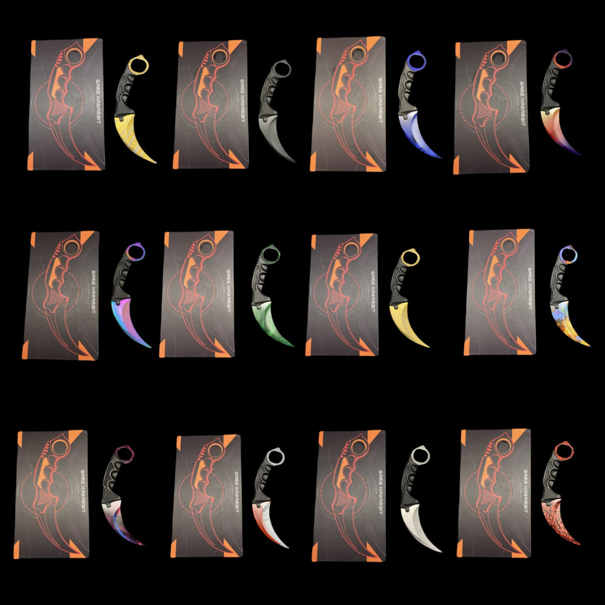 Global Offensive Game Karambit Blunt Blade Replica With Gift Box - Tophatter Daily Deals