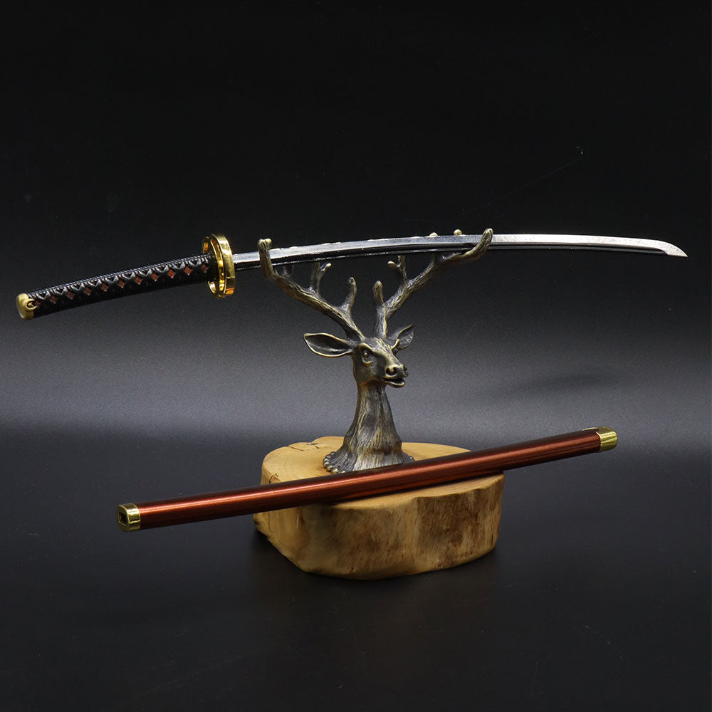 Creative Metal Elk Head Wooden Stand - Tophatter Daily Deals