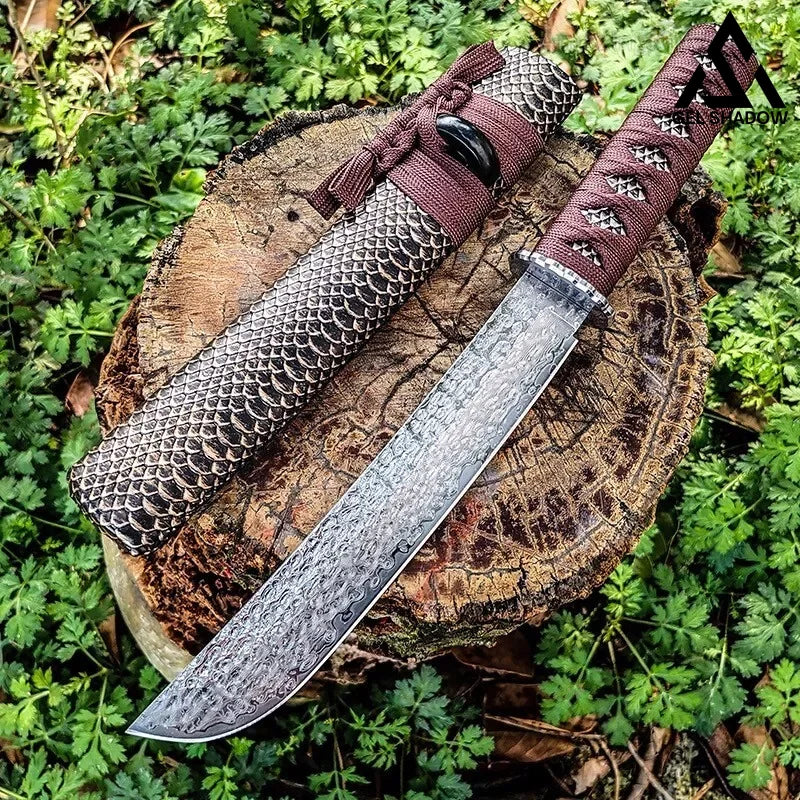 Katana VG10 Ninja Samurai Damascus Hunting Knife-GS113 KNIVES - Tophatter Daily Deals