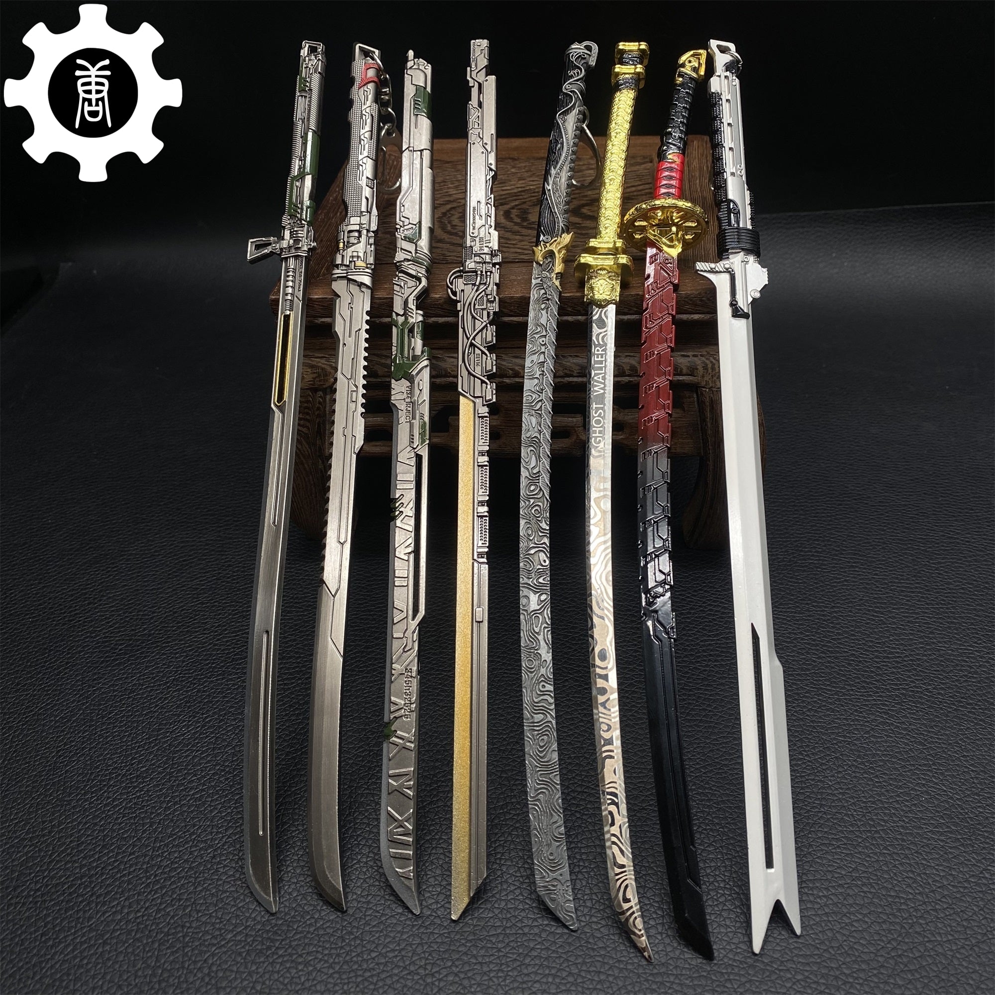 Hot Game TCGR Mini Katanas Metal Replica 8 Options - Tophatter Daily Deals