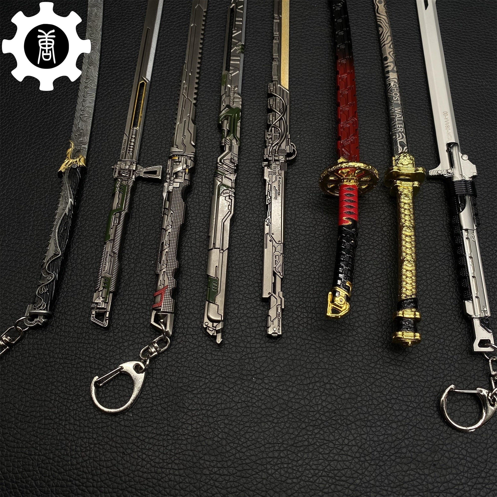 Hot Game TCGR Mini Katanas Metal Replica 8 Options - Tophatter Daily Deals