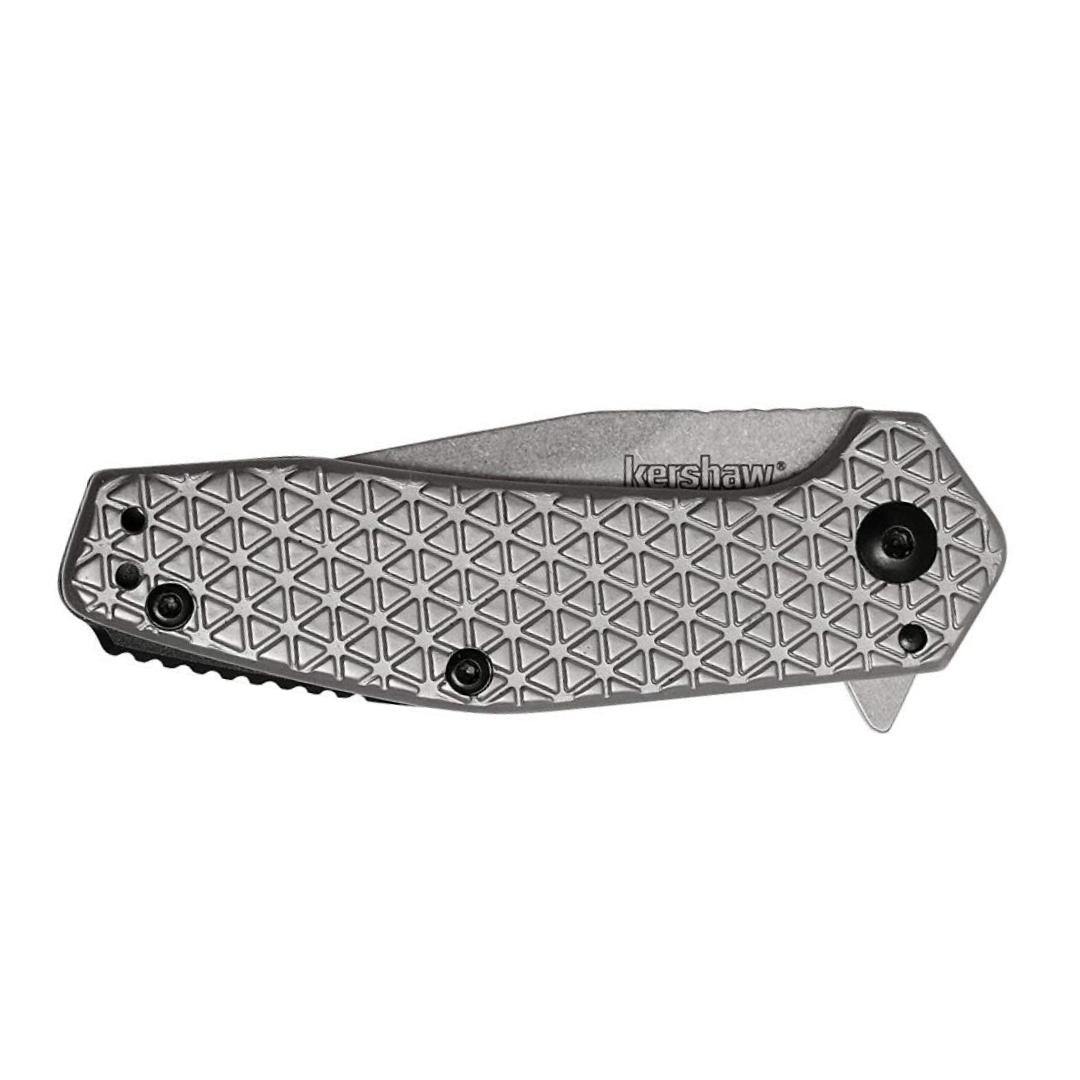 KERSHAW CATHODE STONEWASH BLADE - Tophatter's Army Deals KNIVES - Tophatter Daily Deals