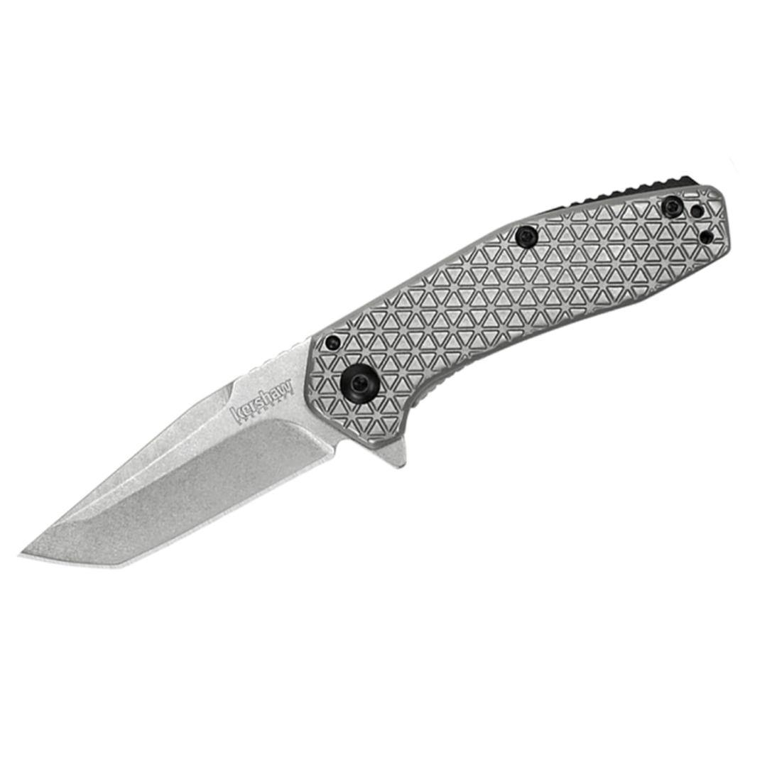 KERSHAW CATHODE STONEWASH BLADE - Tophatter's Army Deals KNIVES - Tophatter Daily Deals