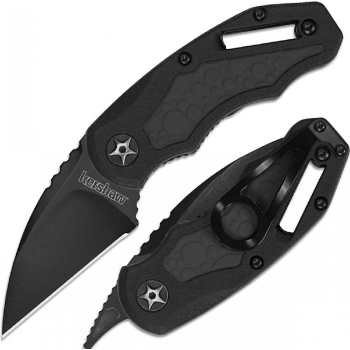 KERSHAW DECOY UTLITY BLACK - Tophatter's Army Deals KNIVES - Tophatter Daily Deals
