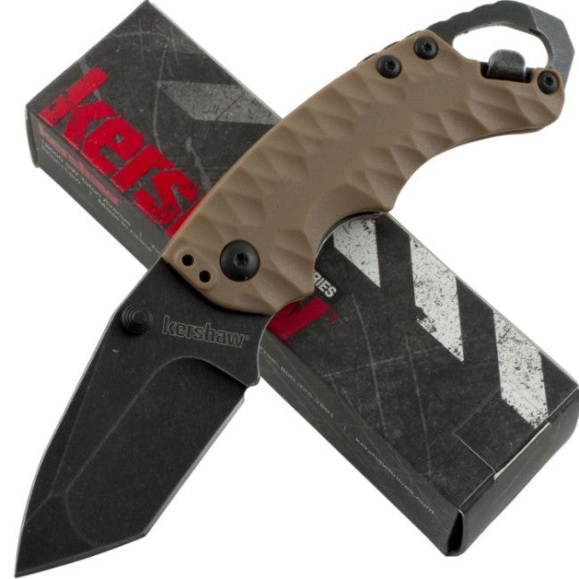KERSHAW SHUFFLE II TANTO TAN - Tophatter's Army Deals KNIVES - Tophatter Daily Deals