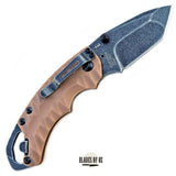 KERSHAW SHUFFLE II TANTO TAN - Tophatter's Army Deals KNIVES - Tophatter Daily Deals