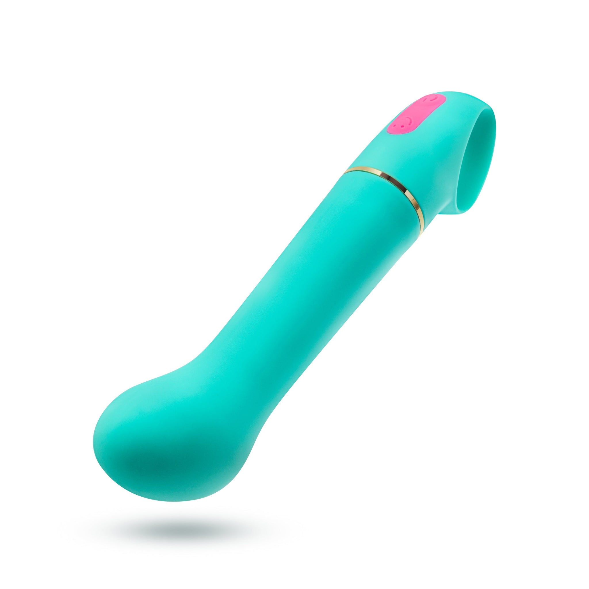 Aria Flirty Af Teal 16.5 Cm Vibrator > Sex Toys For Ladies > G-Spot Vibrators - Tophatter Daily Deals