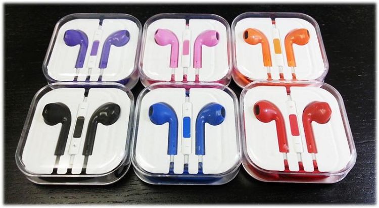 Colorful Headphones For iPhones and Apple Products| Color| GREEN - TOPHATTER'S ARMORY DEALS Collectible Weapons - Tophatter Daily Deals