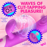 Clit Tapping Pulsing Rabbit (Purple) – Dual-Stimulation Rabbit Vibrator > Vibrators > Ladies > Rabbit - Tophatter Daily Deals