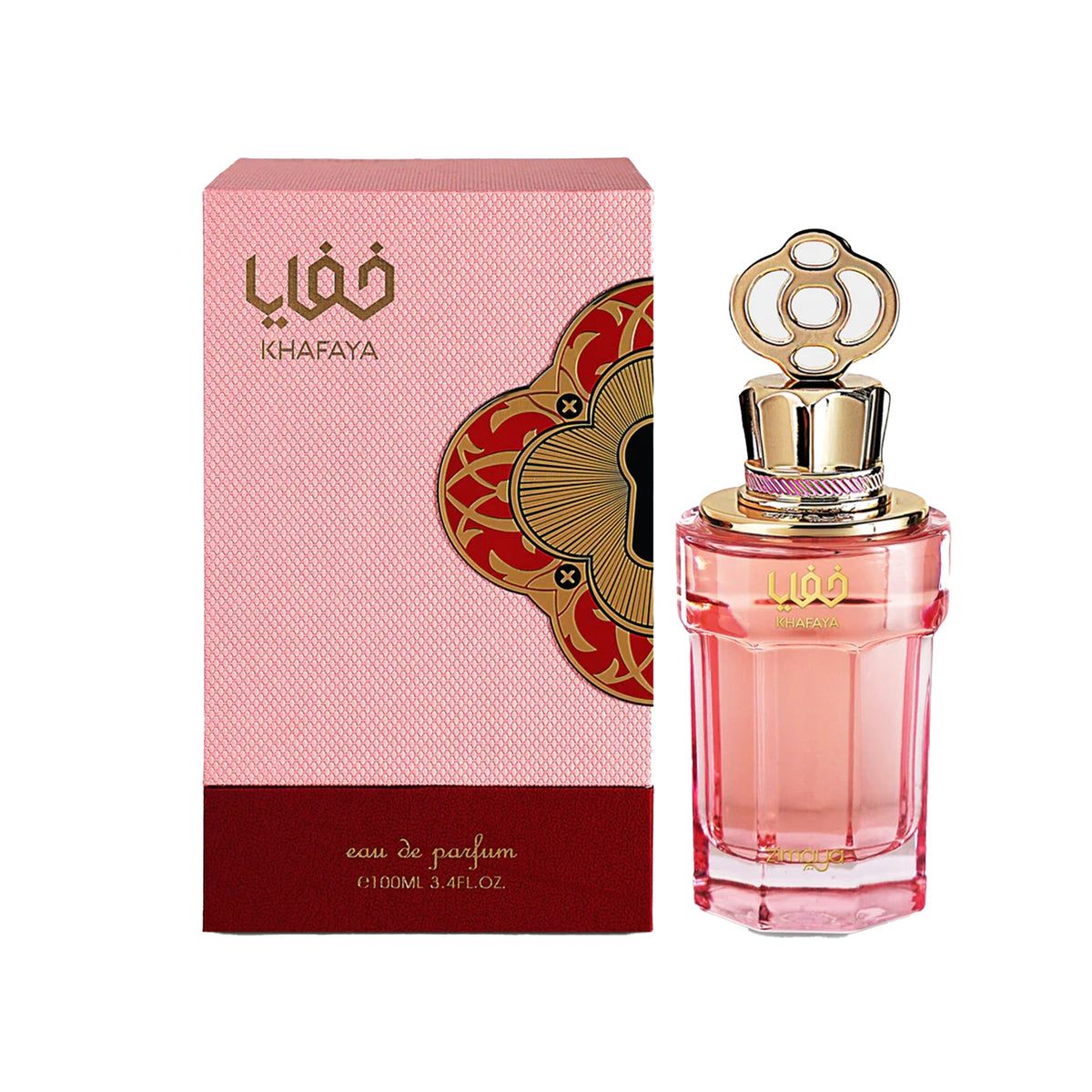 Zimaya Khafaya Pink Eau De Parfum 100ml Spray - Tophatter Daily Deals