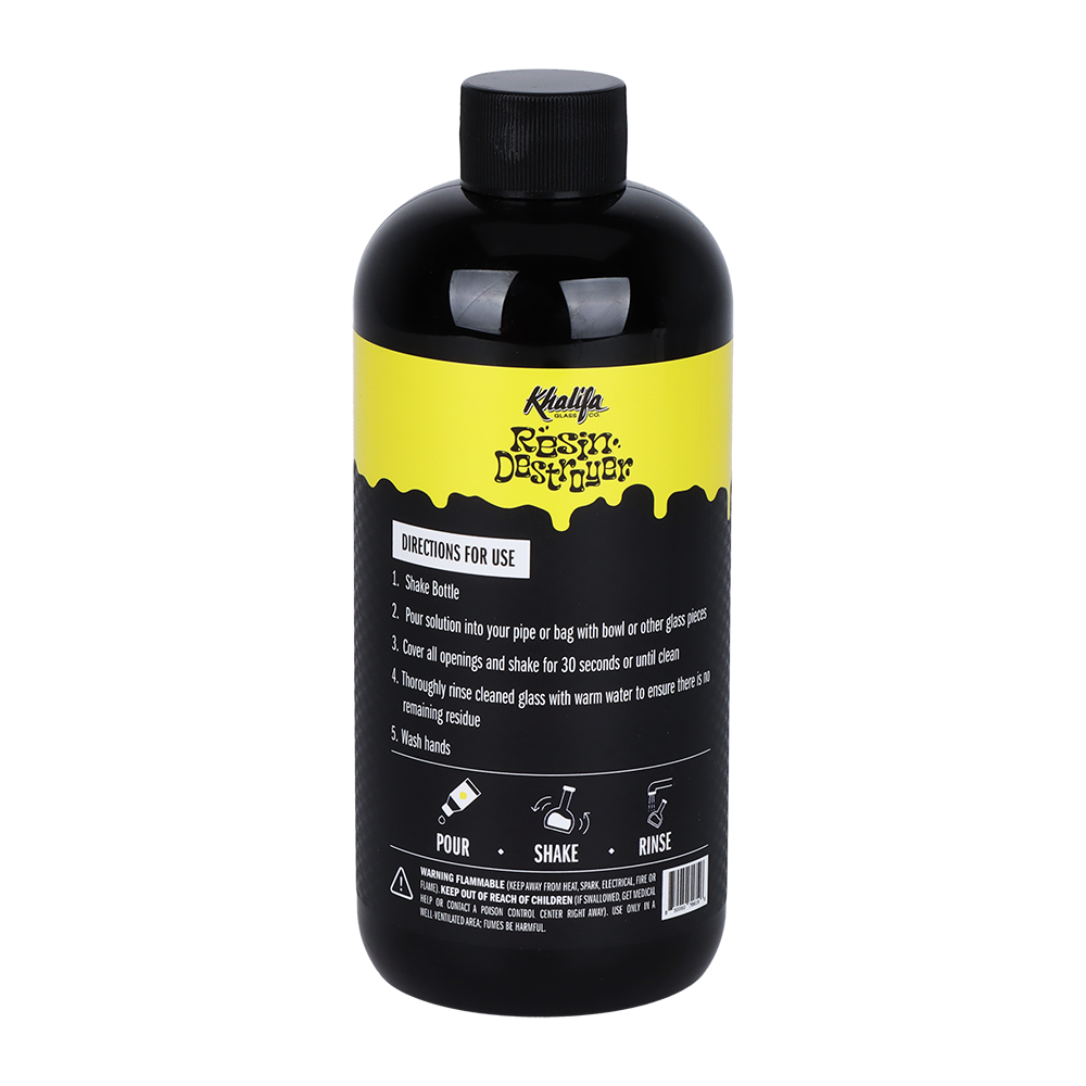 Khalifa Glass Co. Resin Destroyer Smokeware Cleaner Cleaners - Tophatter Daily Deals