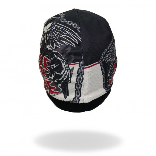 Hot Leathers Sublimated Rough Cut Ride or Die Reaper Beanie 3D Art Beanie Sublimated - Tophatter Daily Deals
