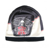 Hot Leathers Sublimated Rough Cut Ride or Die Reaper Beanie 3D Art Beanie Sublimated - Tophatter Daily Deals