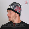 Hot Leathers Sublimated Rough Cut Ride or Die Reaper Beanie 3D Art Beanie Sublimated - Tophatter Daily Deals