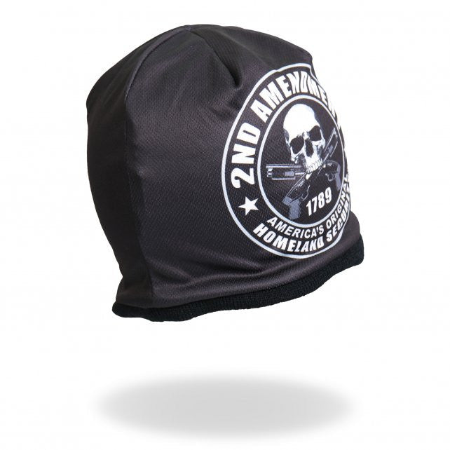 Hot Leathers Sublimated 2nd Amendment Beanie 3D Art Beanie Sublimated - Tophatter Daily Deals