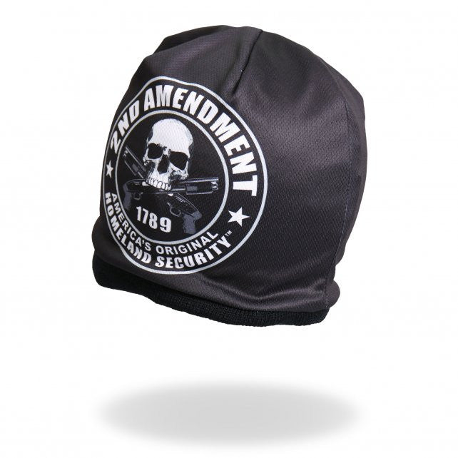 Hot Leathers Sublimated 2nd Amendment Beanie 3D Art Beanie Sublimated - Tophatter Daily Deals