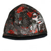 Hot Leathers Sublimated Sugar Woman w/ Roses Beanie 3D Art Beanie Sublimated - Tophatter Daily Deals