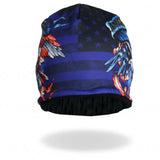 Hot Leathers Sublimated American Heritage Eagle Flag Beanie 3D Art Beanie Sublimated - Tophatter Daily Deals