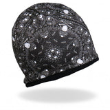Hot Leathers Sublimated Paisley Skull & Crossbones Beanie 3D Art Beanie Sublimated - Tophatter Daily Deals