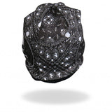 Hot Leathers Sublimated Paisley Skull & Crossbones Beanie 3D Art Beanie Sublimated - Tophatter Daily Deals