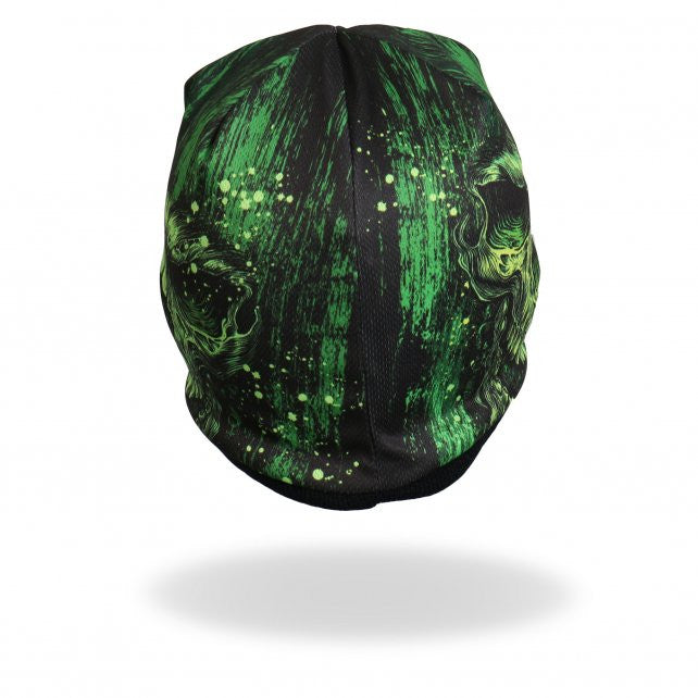 Hot Leathers Sublimated Shredder Skull Beanie 3D Art Beanie Sublimated - Tophatter Daily Deals