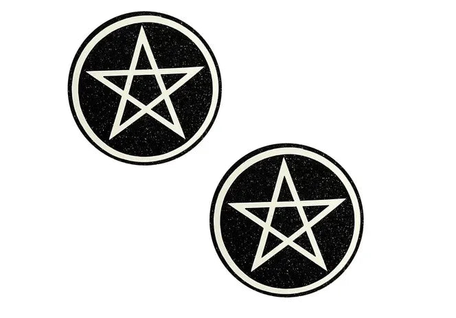 Wicca Glitter Nipple Cover Pasties – 4 Different Designs > Clothes > Pasties - Tophatter Daily Deals