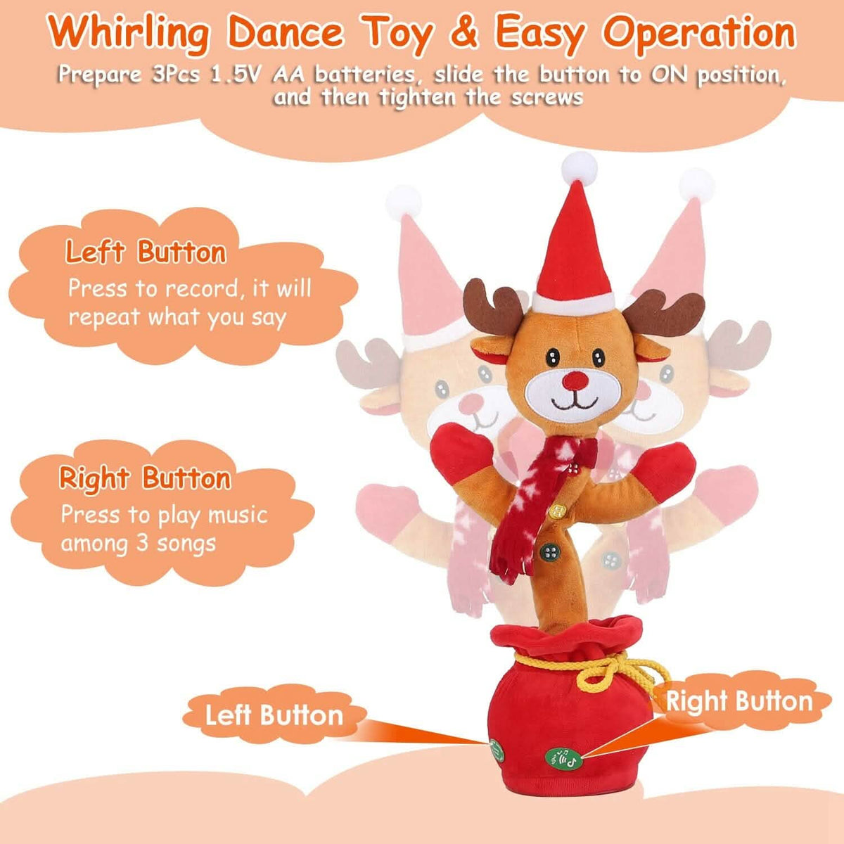 Kid Electric Dance Christmas Toy Toys & Games - Tophatter Daily Deals