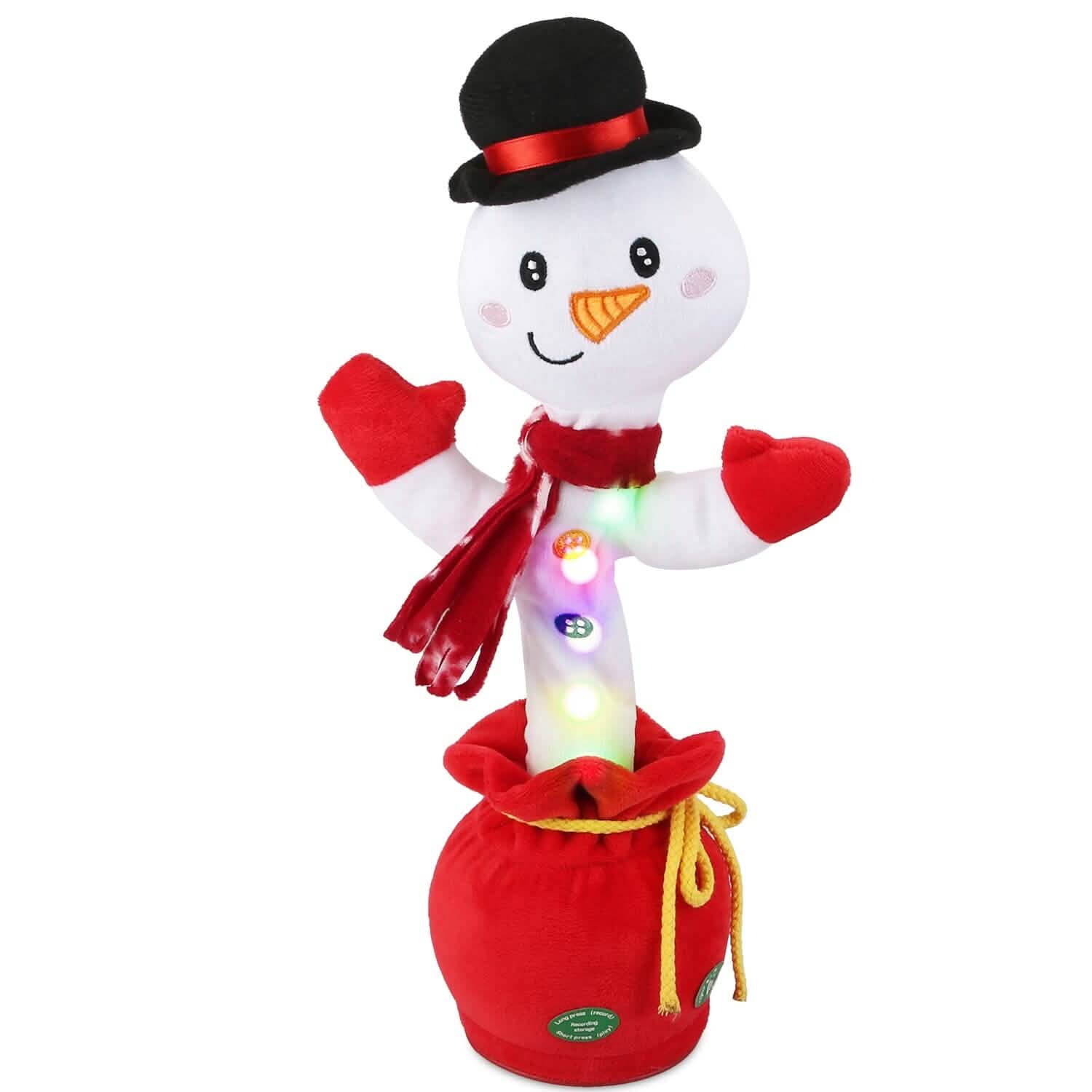 Kid Electric Dance Christmas Toy Snowman Toys & Games - Tophatter Daily Deals
