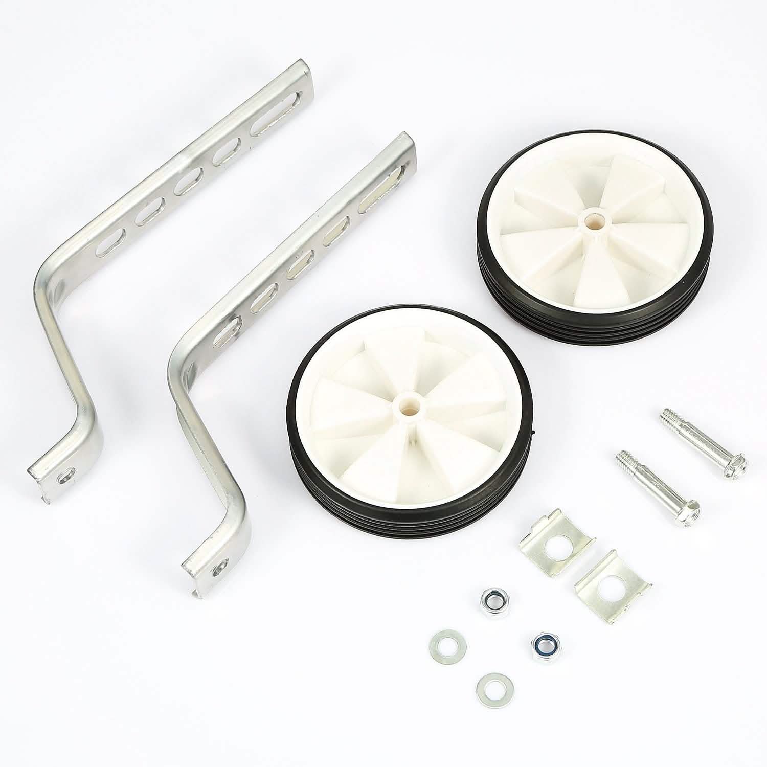 Kids Bicycle Training Wheels Adjustable for 12"-20" Bike Outdoor Recreation - Tophatter Daily Deals