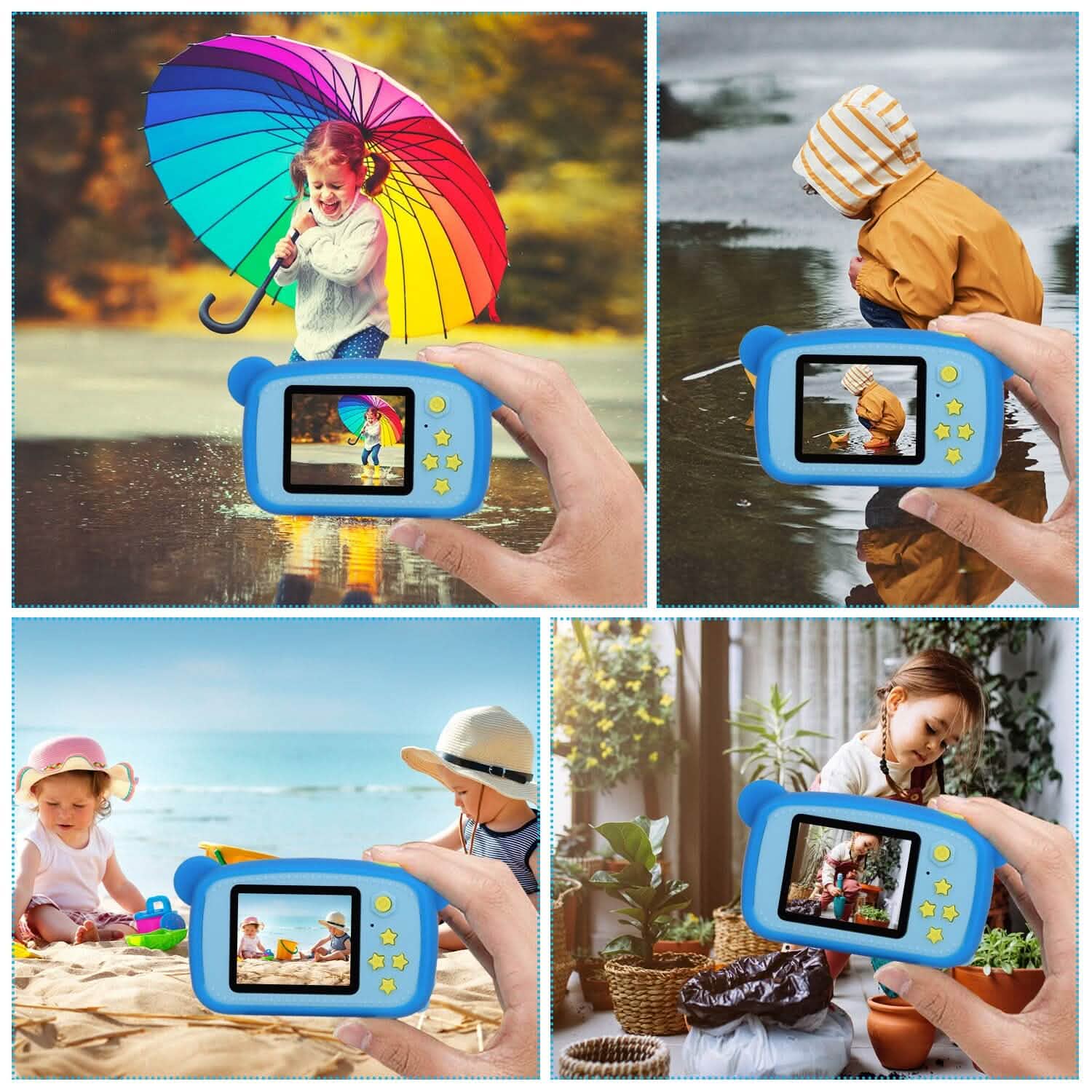 Kids Digital Camera with 2" Screen 4x Digital Zoom Toys & Games - Tophatter Daily Deals