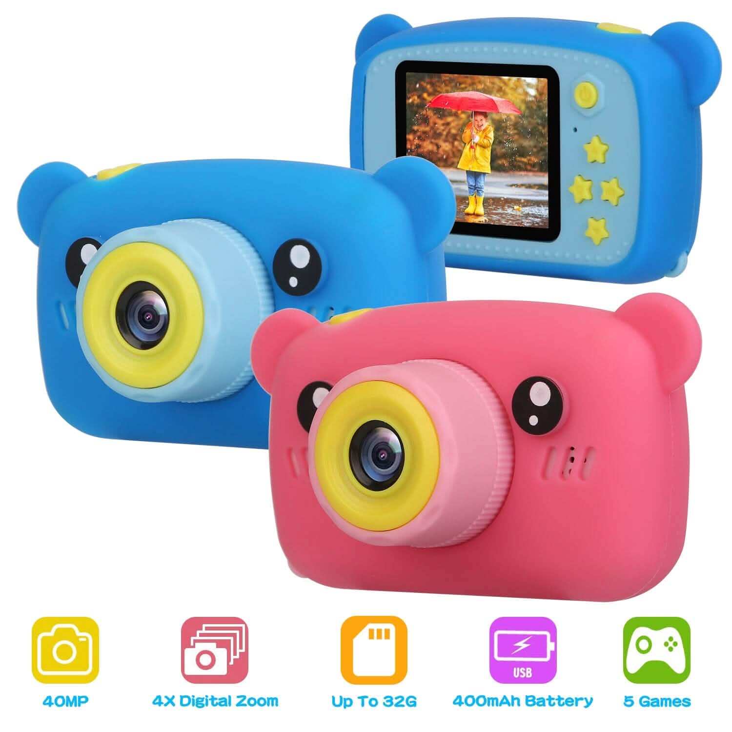 Kids Digital Camera with 2