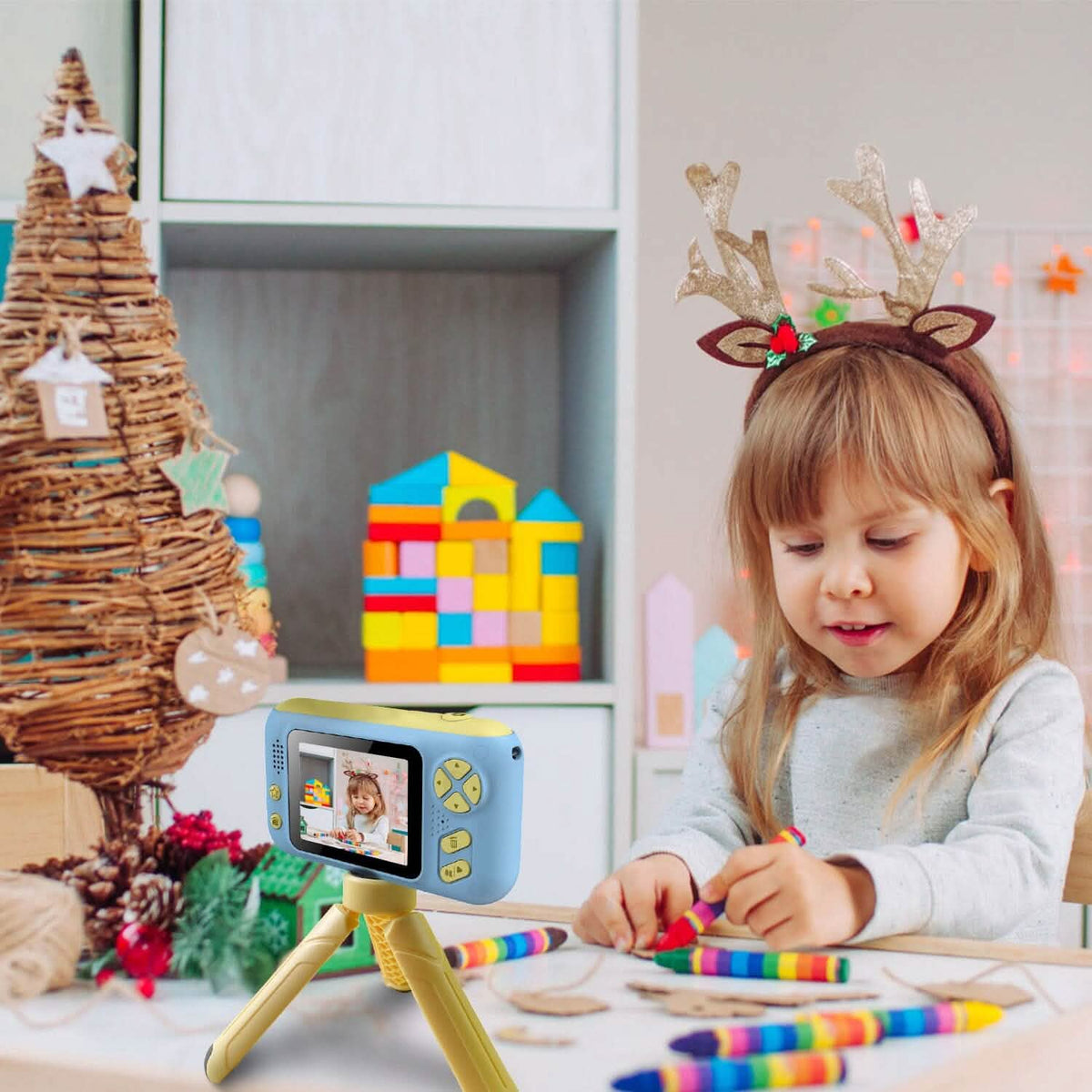 Kids Digital Camera with Flip Lens Toys & Games - Tophatter Daily Deals