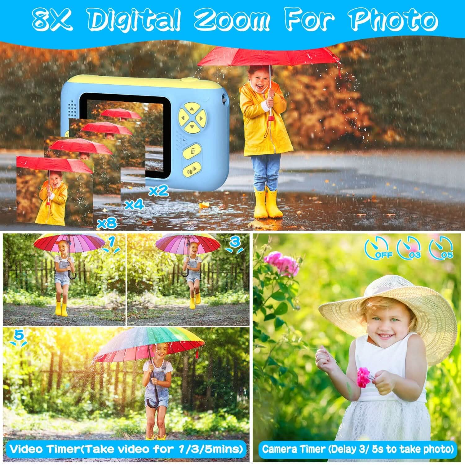 Kids Digital Camera with Flip Lens Toys & Games - Tophatter Daily Deals