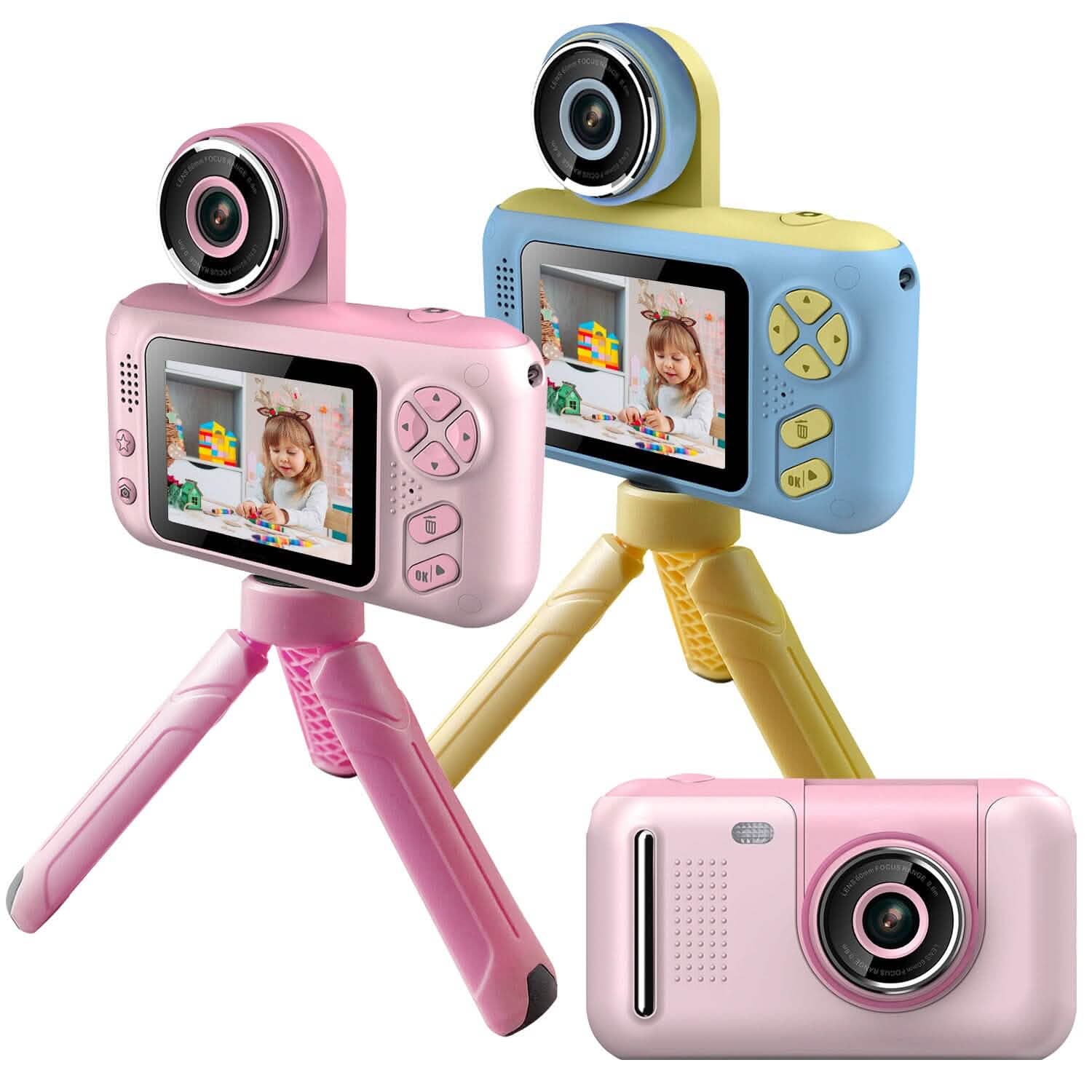 Kids Digital Camera with Flip Lens Toys & Games - Tophatter Daily Deals