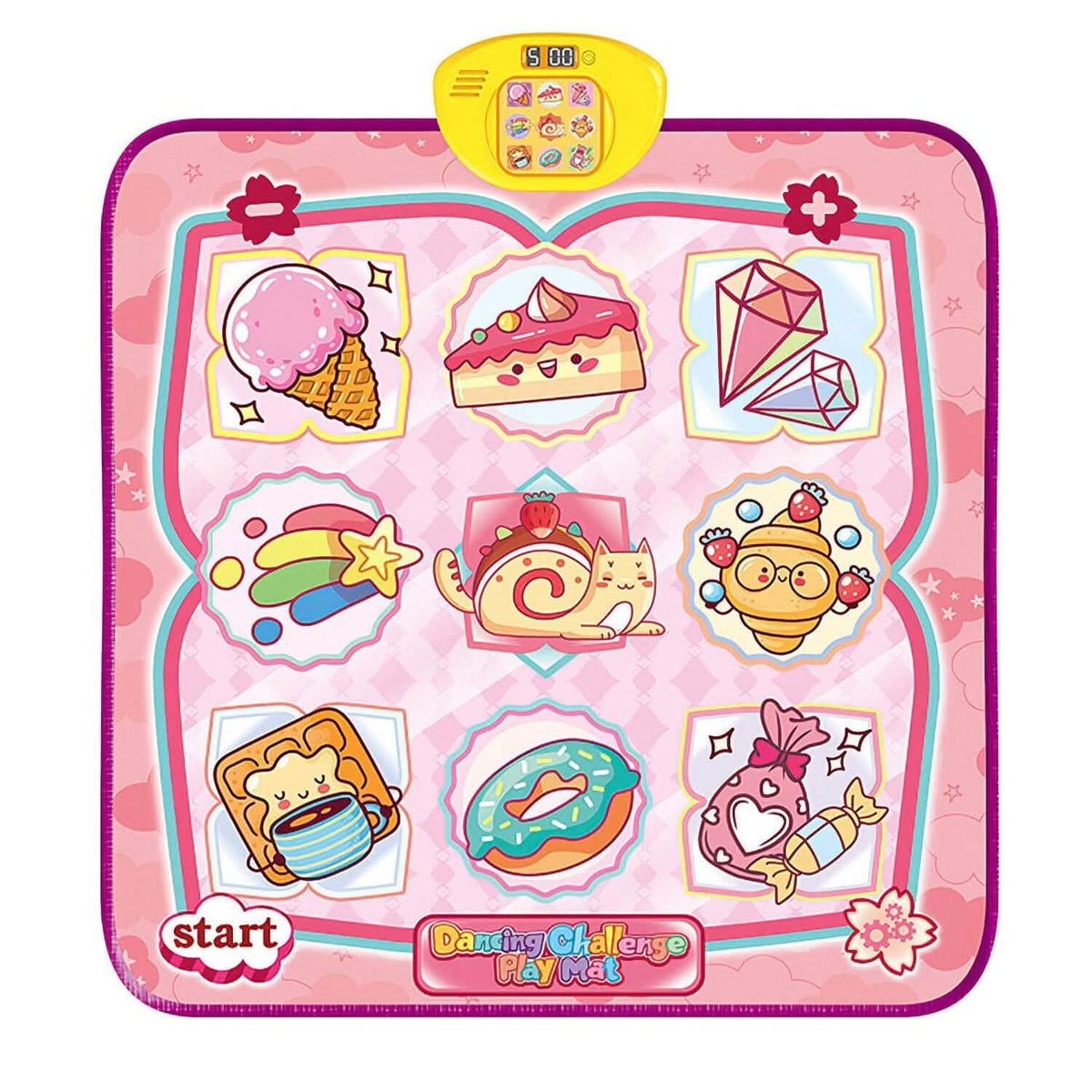 Kids Electronic Music Dance Pad with 6 Modes Cake Toys & Games - Tophatter Daily Deals