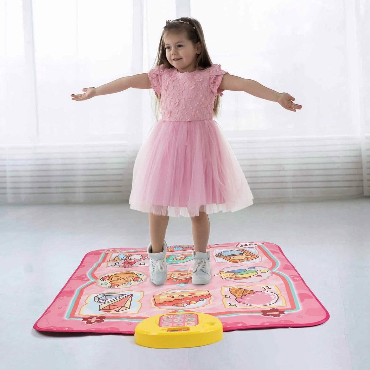 Kids Electronic Music Dance Pad with 6 Modes Toys & Games - Tophatter Daily Deals