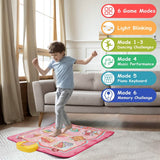 Kids Electronic Music Dance Pad with 6 Modes Toys & Games - Tophatter Daily Deals