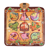 Kids Electronic Music Dance Pad with 6 Modes Dinosaur Toys & Games - Tophatter Daily Deals