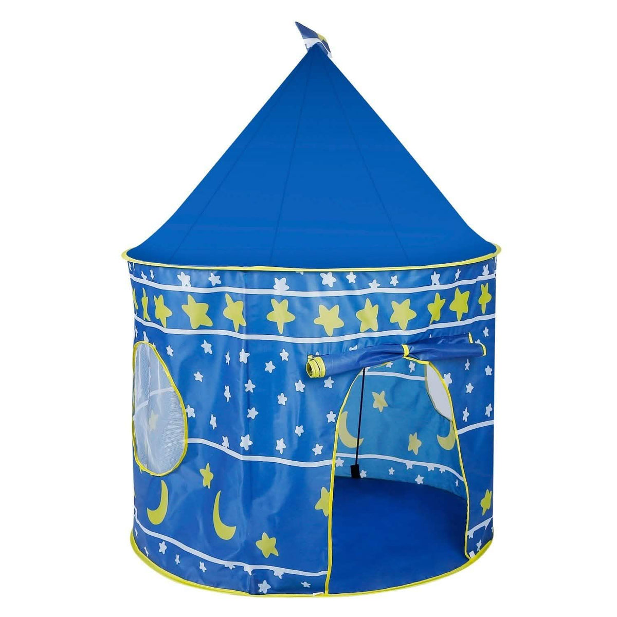 Kids Foldable Pop Up Play Tent Blue Toys & Games - Tophatter Daily Deals